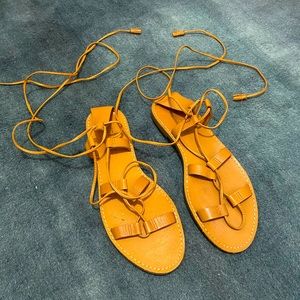 Madewell Lace-Up Sandal